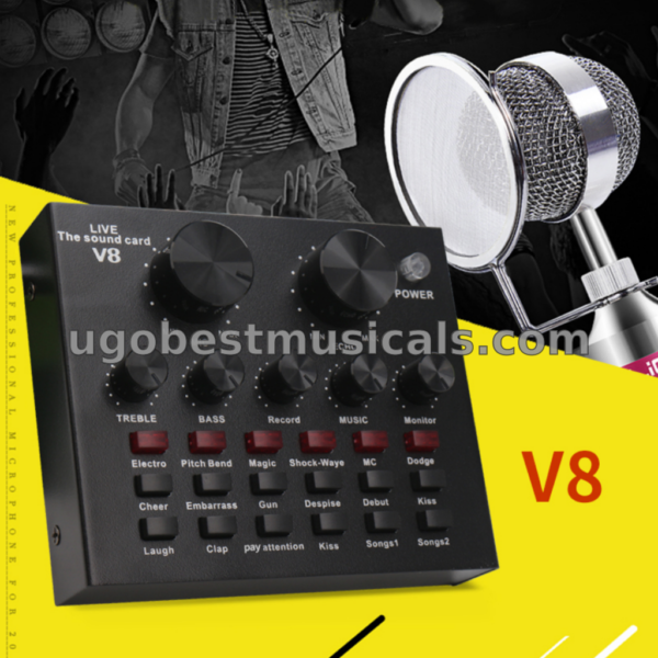 V8 Stream V8 Sound Card – Affordable solution for Live Streaming Audio - Ugobest ...